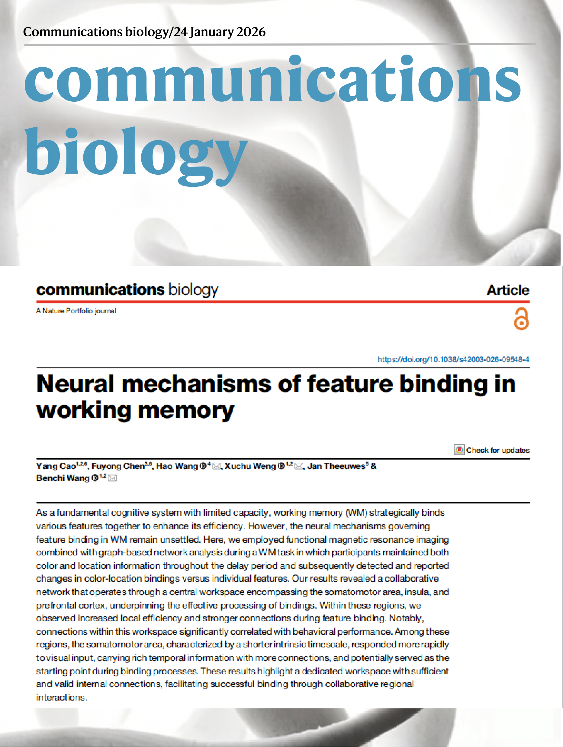 Communications Biology
